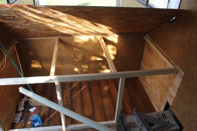 front storage bin lid open