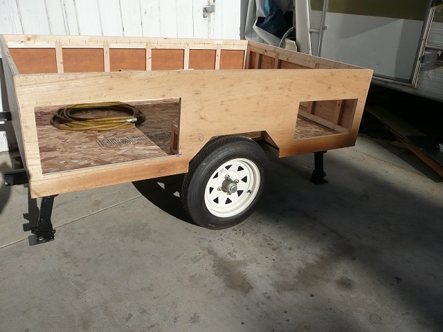 My First Homemade Tent Trailer