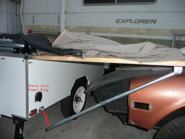 My First Homemade Tent Trailer