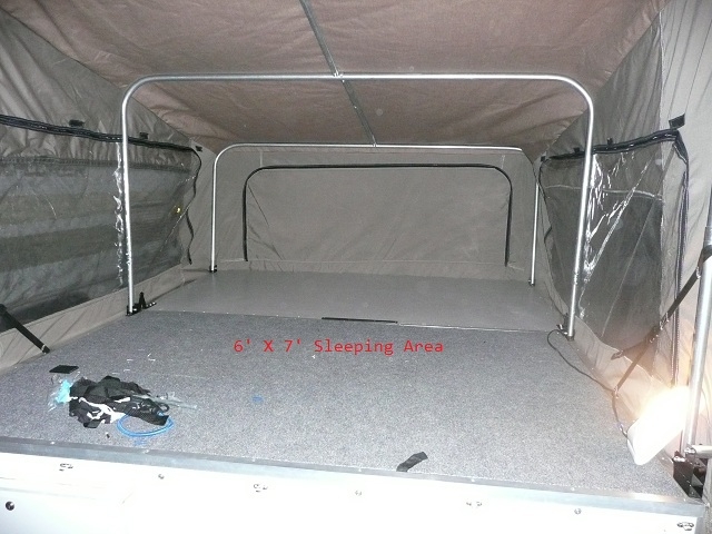 My First Homemade Tent Trailer