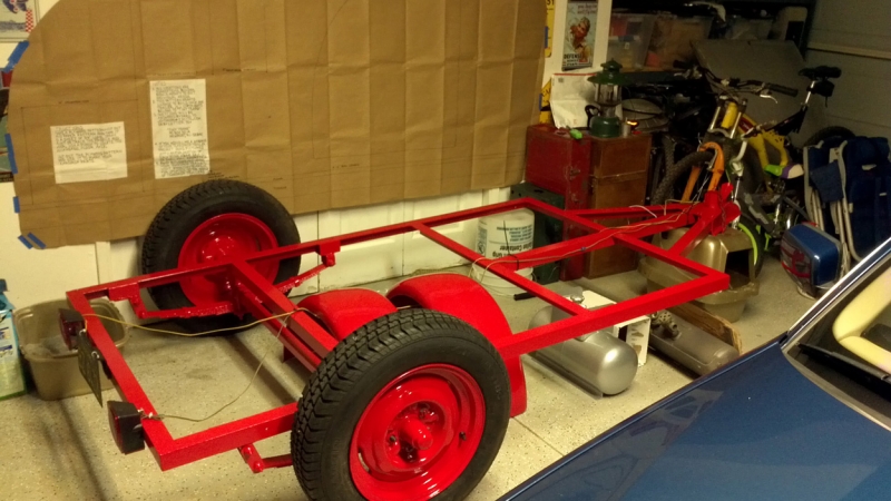 Trailer Frame - all clean