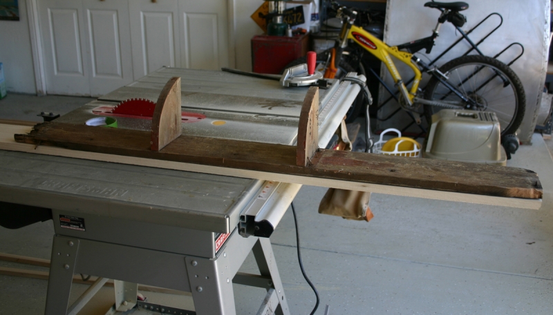 Rebuilding the rear apron.