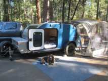 Burney Falls camping neighbor