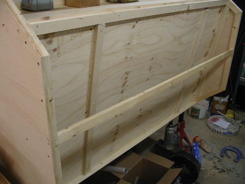 front headboard panel