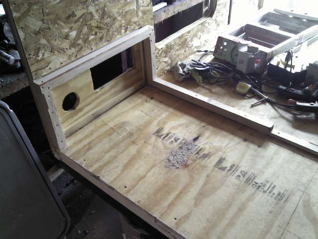080 Port Side Counter Top Frame