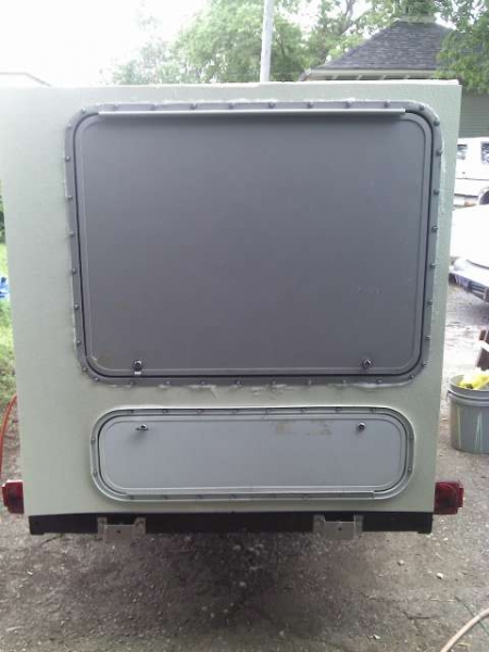 154 Camper Rear w/Hatches Closed