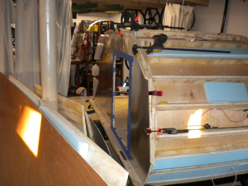 header installed, starting insulation