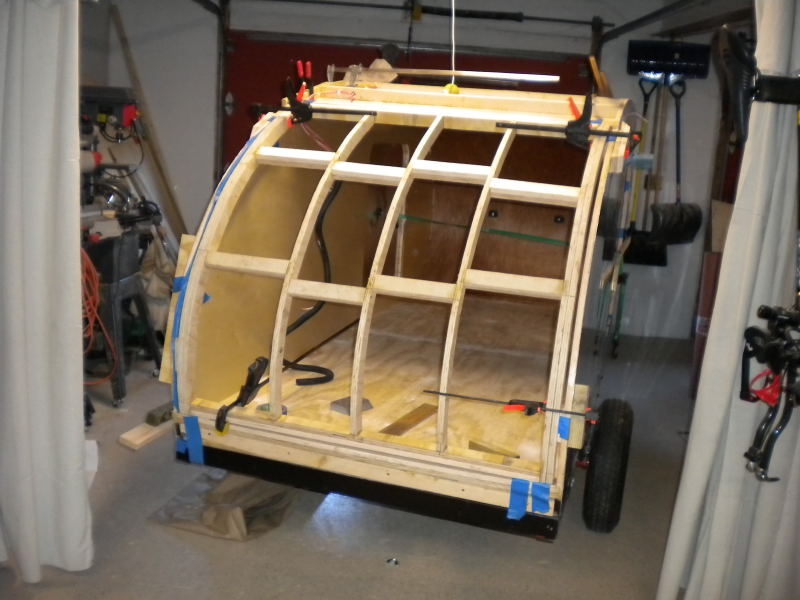 gluing back hatch