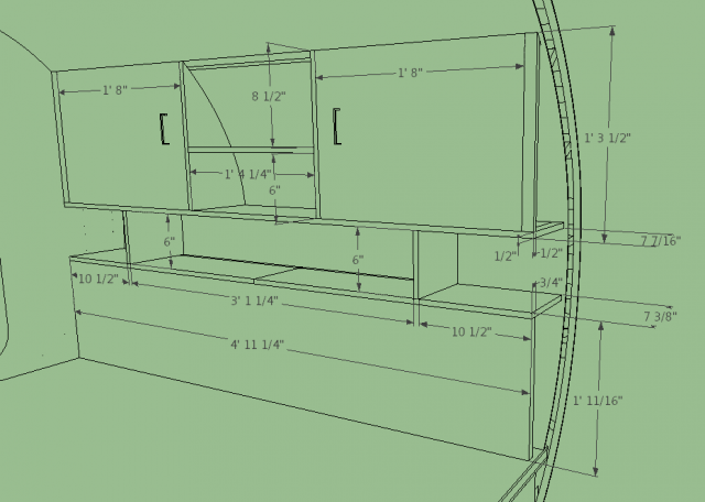 cabinets front design