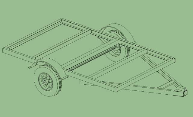 Northern Tool 5x8 Trailer