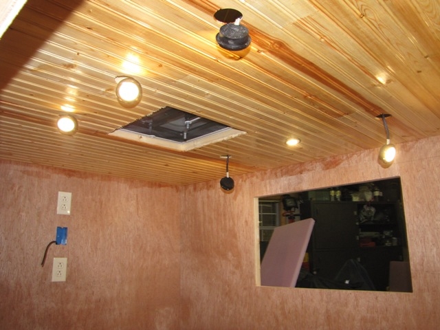 Poly on ceiling