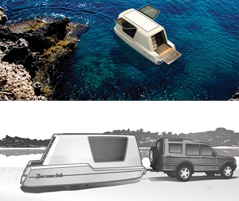 floating trailer