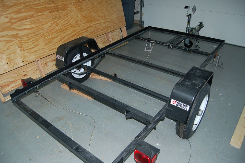 TSC 4x8 Frame rated at 1500lbs