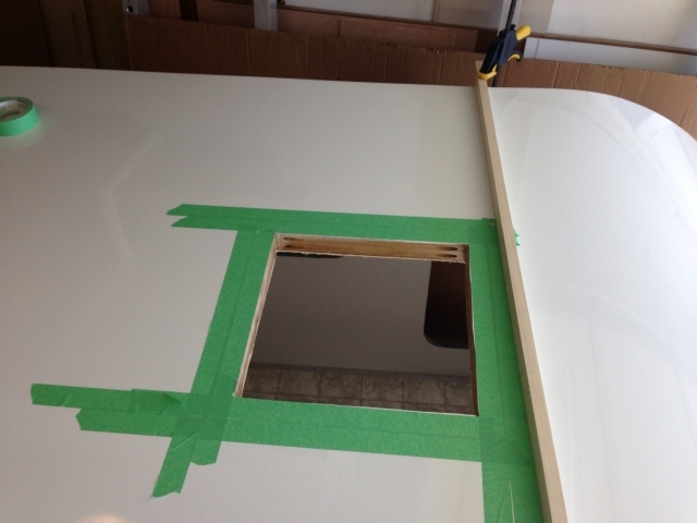 Vent cut out