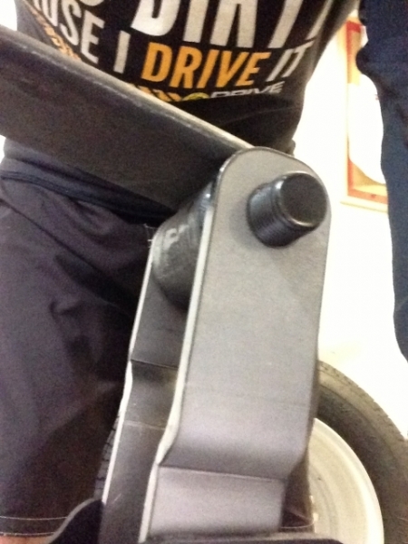 Offset shackle