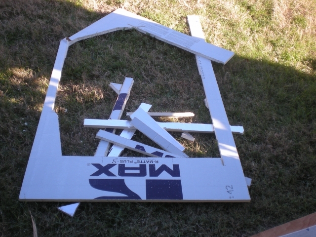 Leftover foamboard