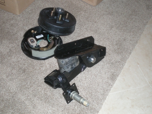 Timbren suspension spindle brake