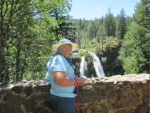 Mary at the falls