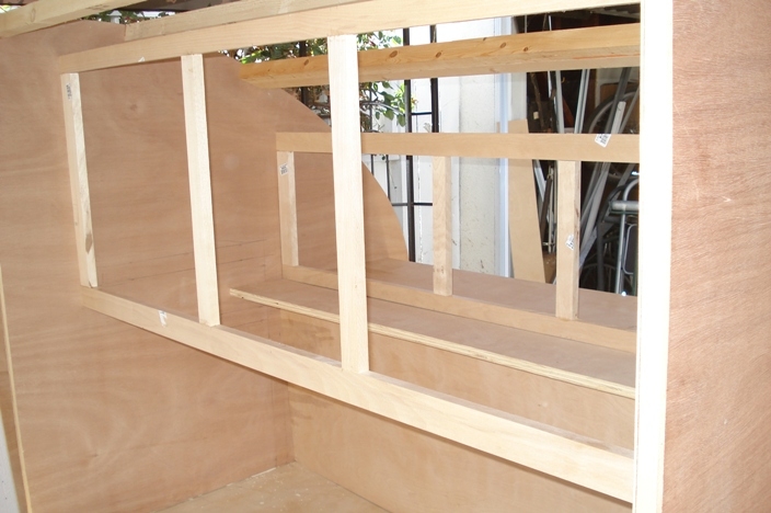 Interior cabinet face frame