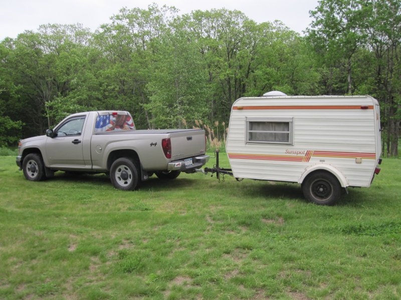 Newly lowered "Spot" behind Frank's pick-up