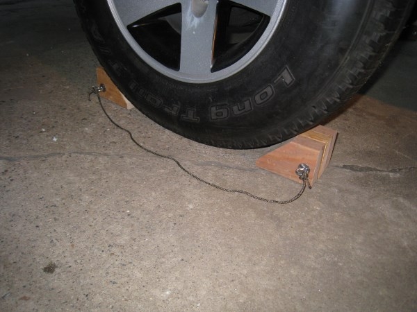 Home made wheel chocks - IMG 2685