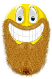 beard smiley