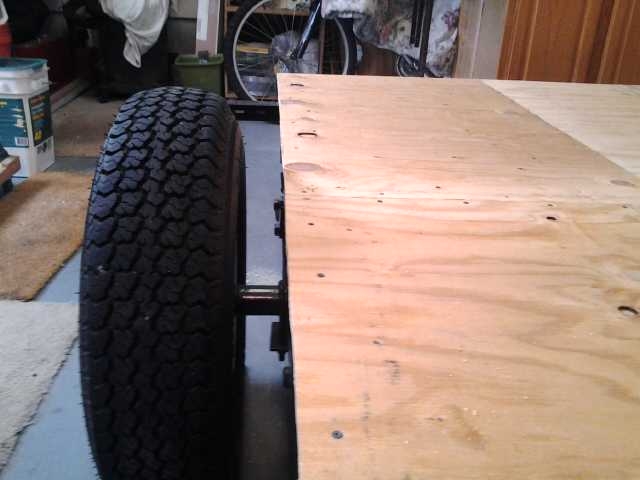 Floor to Wheel Clearance