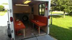 Benches in!