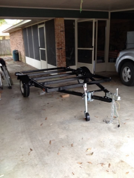 NT 5x8 Trailer assembled