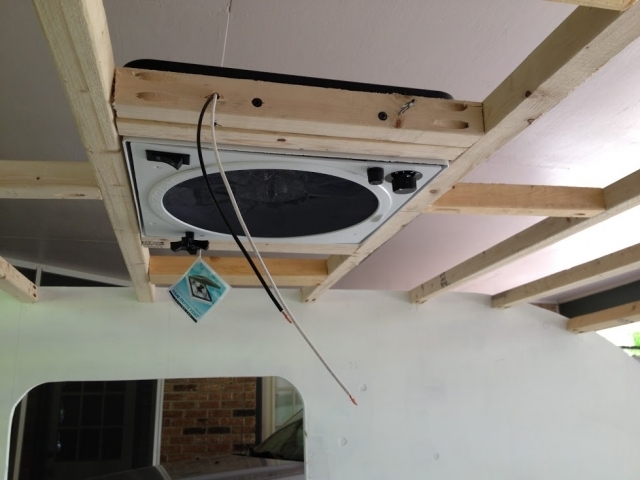 Dry Fitting the Fan