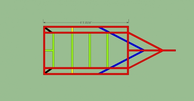 Chassis with X Braces x