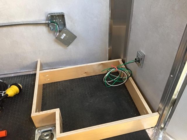 Interior - closet base wiring