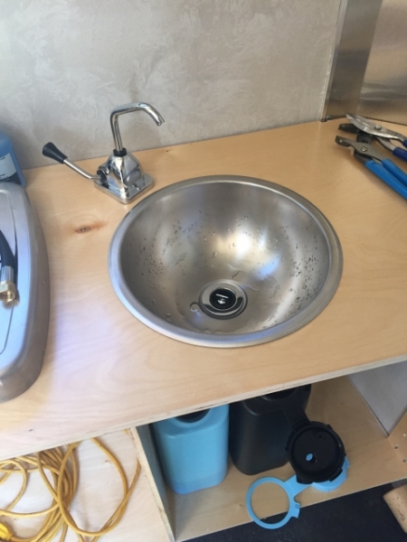 Testing the sink