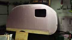 side with small window