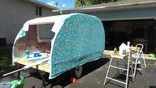half way done with the outside