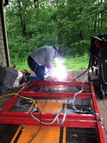 Frame weld 3