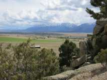 Buena Vista KOA Camping View from Fire pit- IMG 0110