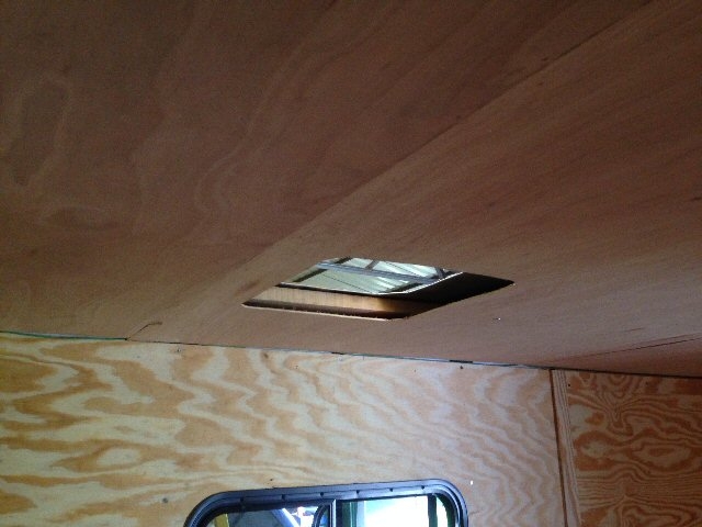 Prepping inside AC hole