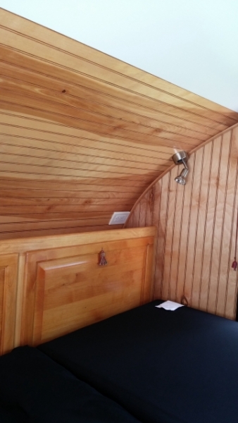 Headboard, led reading lights