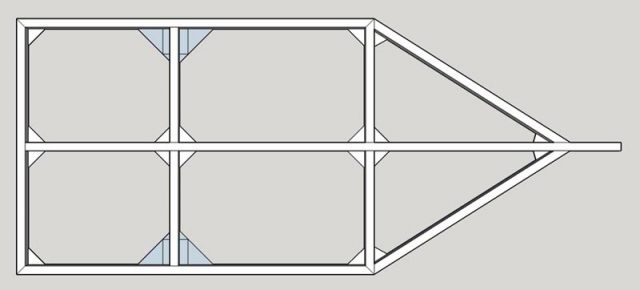 Raindrop chassis-frame