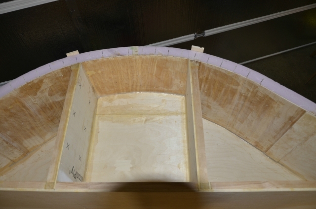 24 May 2015 front compartment glued up 3