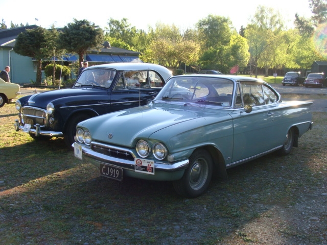 Ford Consul Capri. Hillman Calif