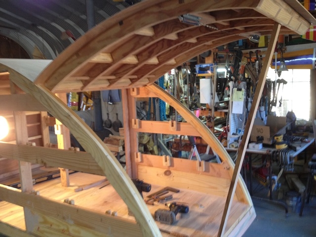 Hatch is hinged