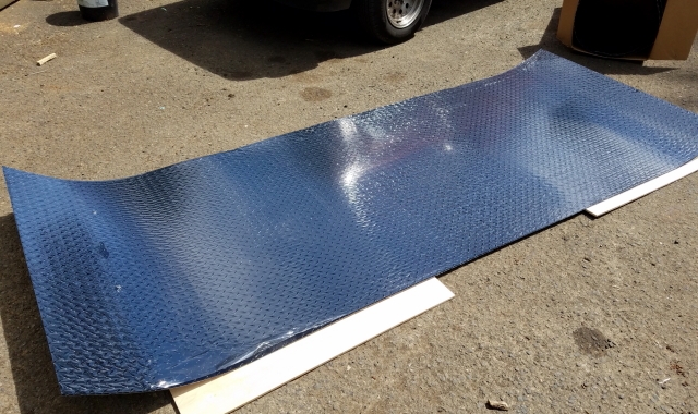 Diamond Plate Unrolled