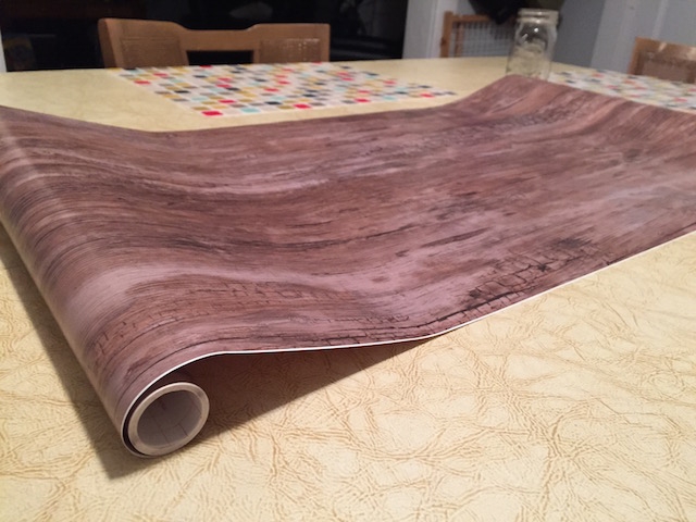 wood grain contact paper