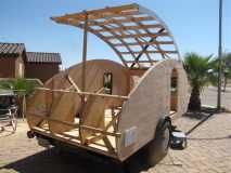 Hatch framed ready for plywood