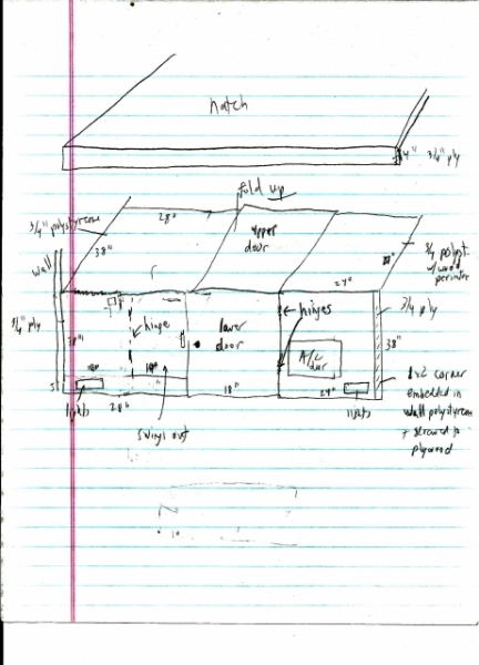 plan 5.rear wall