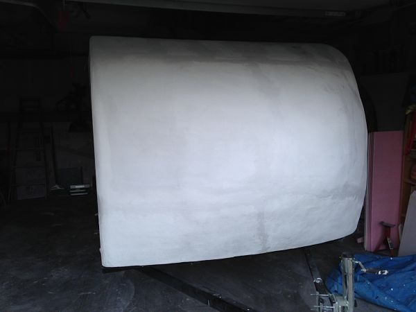 84.nose with canvas covering