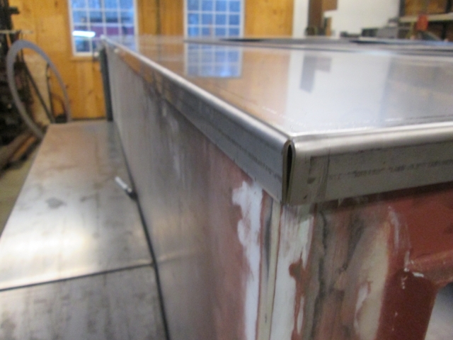 Stainless Deck Edge Bent 2