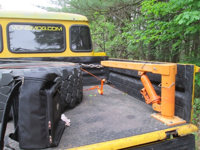 Spare Tire Crane